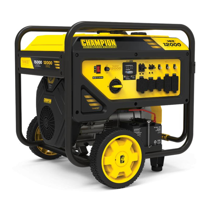 Champion 12,000W Electric Start Generator with CO Shield®  201160