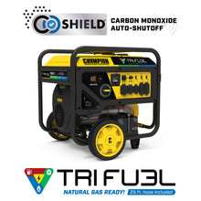 Load image into Gallery viewer, 12,000W Electric Start Tri Fuel Generator with CO Shield®  #201161