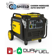 Load image into Gallery viewer, Champion 8500 Watt Dual Fuel Inverter with CO Shield  201175