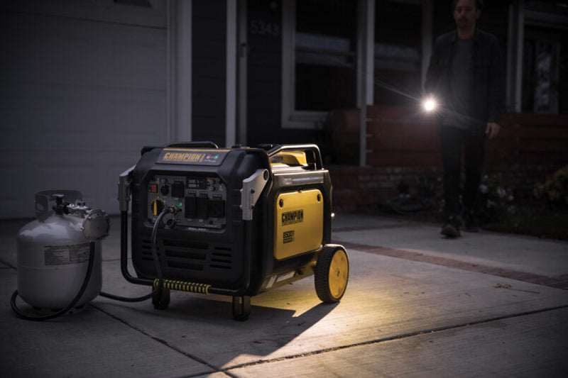 Load image into Gallery viewer, Champion 8500 Watt Dual Fuel Inverter with CO Shield  201175 - Backup Generator Store
