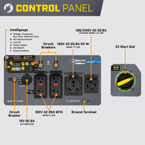 Champion 6500W Inverter with CO Shield®  201238