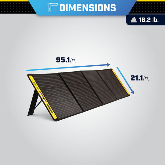 Champion  200W Solar Panel 201247 - Backup Generator Store