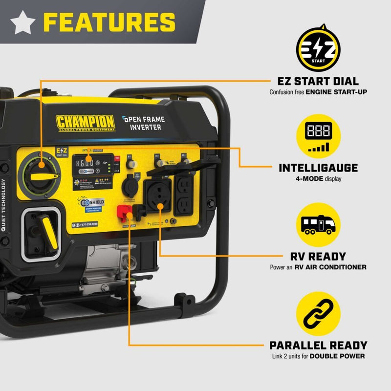 Load image into Gallery viewer, Champion 5500W Open Frame Inverter (CARB) 201255
