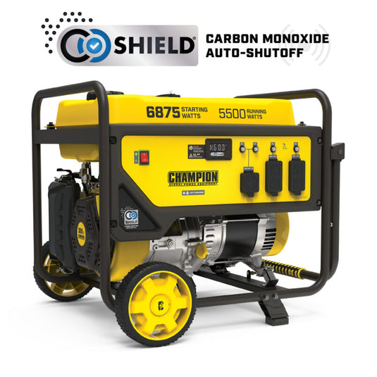 Champion 5500W Generator with CO Shield®  201299 - Backup Generator Store