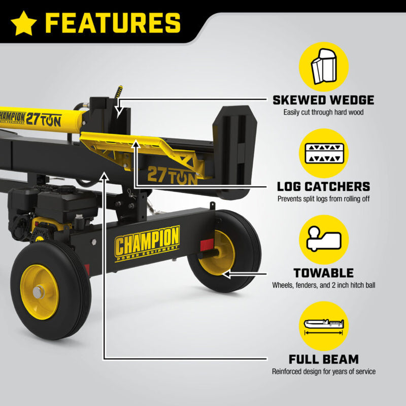 Load image into Gallery viewer, Champion 27-Ton Log Splitter 201312 - Backup Generator Store
