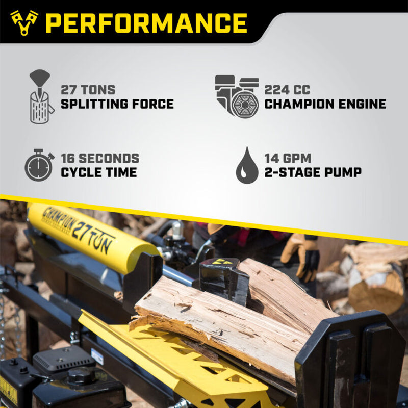 Load image into Gallery viewer, Champion 27-Ton Log Splitter 201312 - Backup Generator Store
