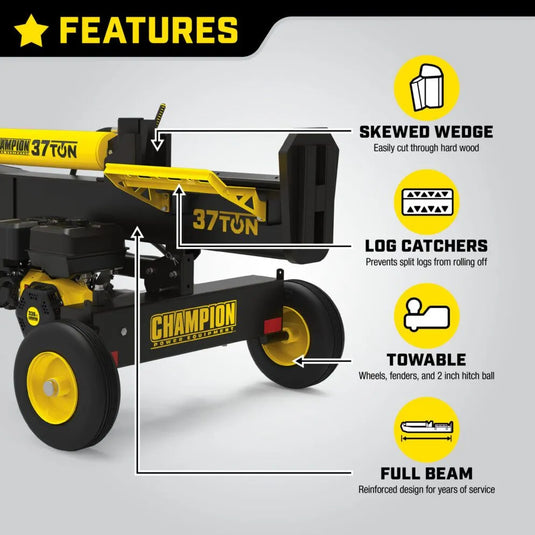 Champion 37-Ton Log Splitter 201314
