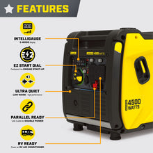 Load image into Gallery viewer, Champion 4500W Wireless Start Inverter with CO Shield®  201324