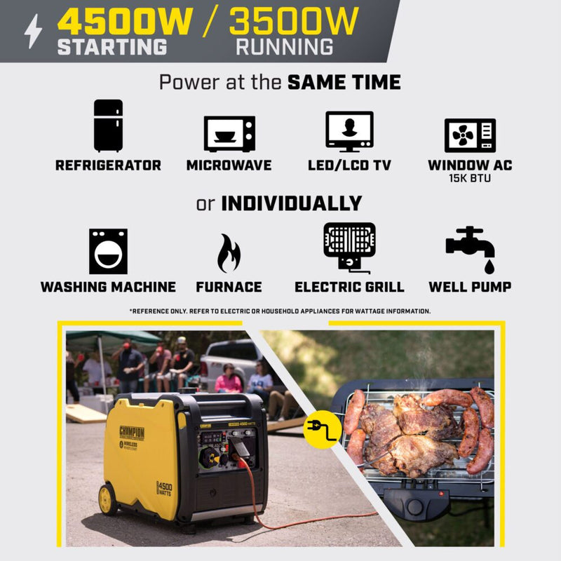 Load image into Gallery viewer, Champion 4500W Wireless Start Inverter 201324
