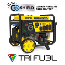 Load image into Gallery viewer, Champion 10,000W Electric Start Tri Fuel Generator with CO Shield®  201438