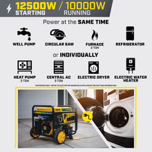 Load image into Gallery viewer, Champion 10,000W Electric Start Tri Fuel Generator with CO Shield®  201438