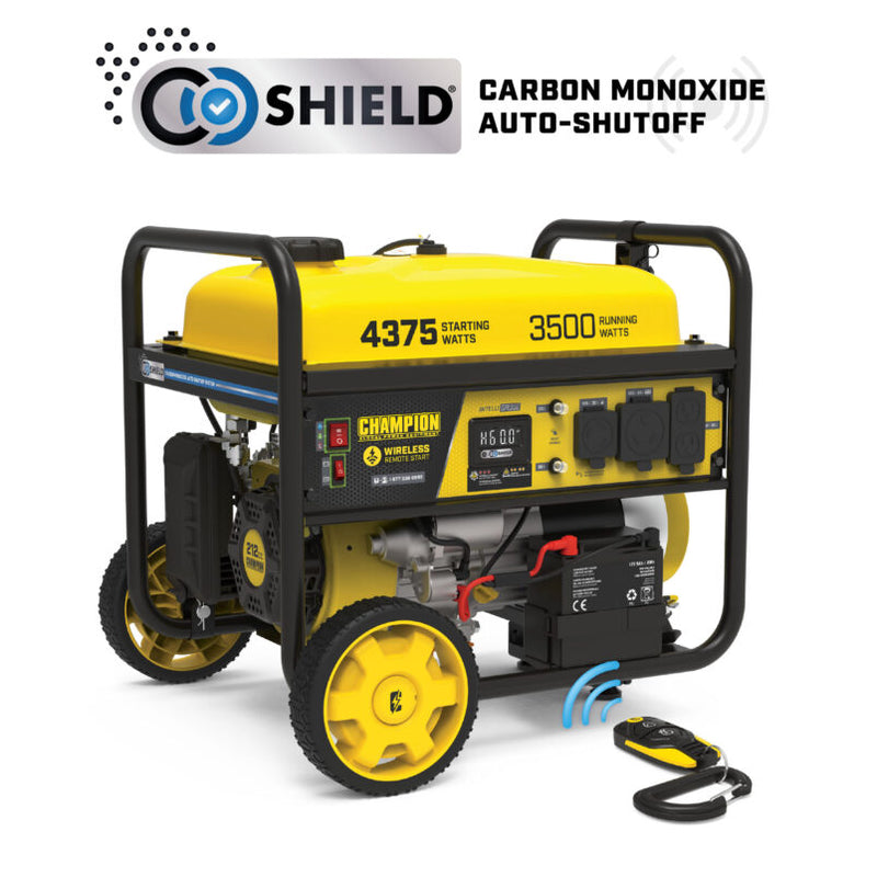 Load image into Gallery viewer, Champion 3500W Wireless Start Generator with CO Shield®  201489 - Backup Generator Store
