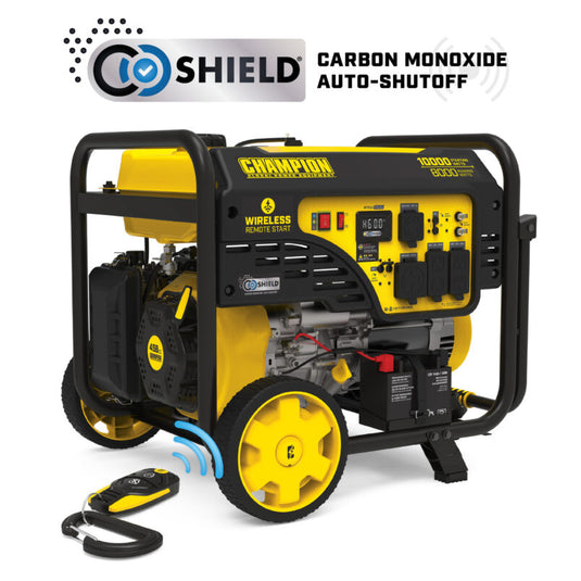 Champion 8000W Wireless Start Generator with CO Shield® 201506 - Backup Generator Store