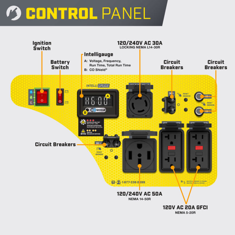 Load image into Gallery viewer, Champion 8000W Wireless Start Generator with CO Shield® 201506 - Backup Generator Store
