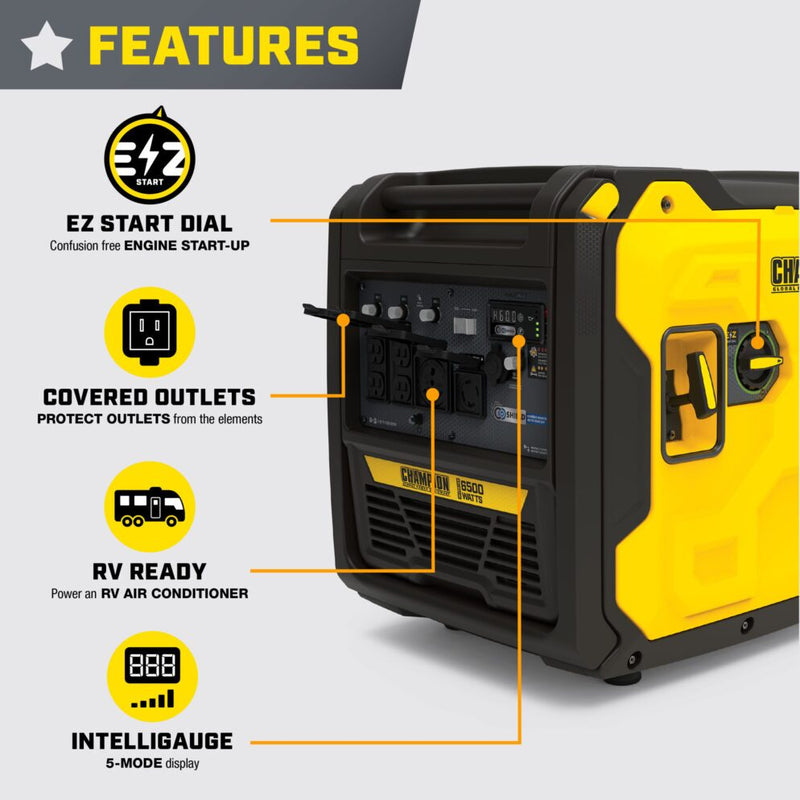 Load image into Gallery viewer, Champion 6500W Inverter 201513
