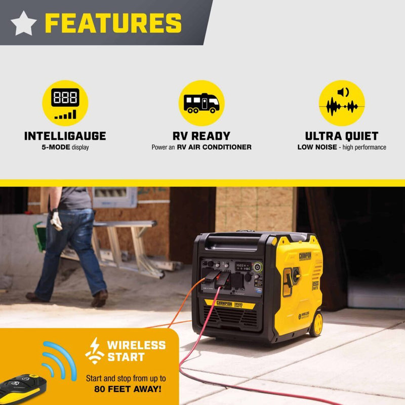 Load image into Gallery viewer, Champion 8500W Wireless Start Inverter 201515
