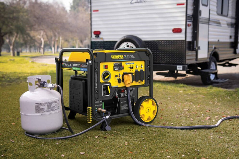Load image into Gallery viewer, Champion 10,000W Electric Start Tri Fuel Open Frame Inverter 201520
