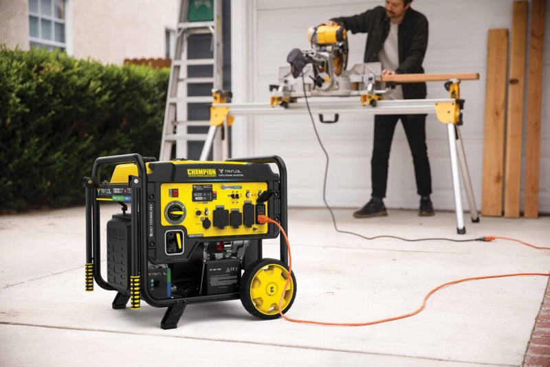 Load image into Gallery viewer, Champion 10,000W Electric Start Tri Fuel Open Frame Inverter 201520
