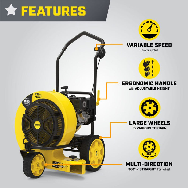 Load image into Gallery viewer, Champion 212cc Walk-Behind Leaf Blower 201528
