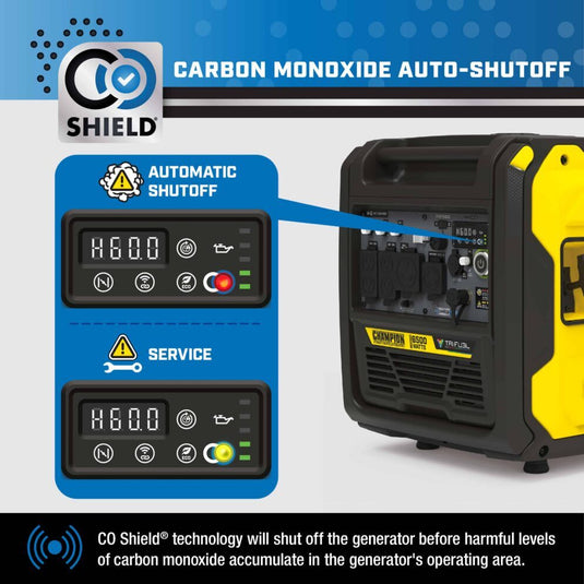 Champion 6500W Wireless Start Tri Fuel Inverter 201535