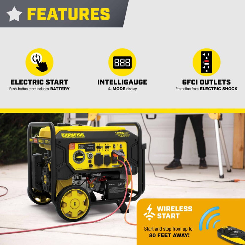 Load image into Gallery viewer, Champion 11,000W Wireless Start Generator 201543

