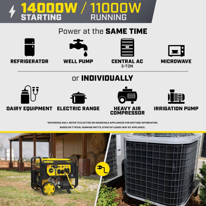 Load image into Gallery viewer, Champion 11,000W Wireless Start Generator 201543
