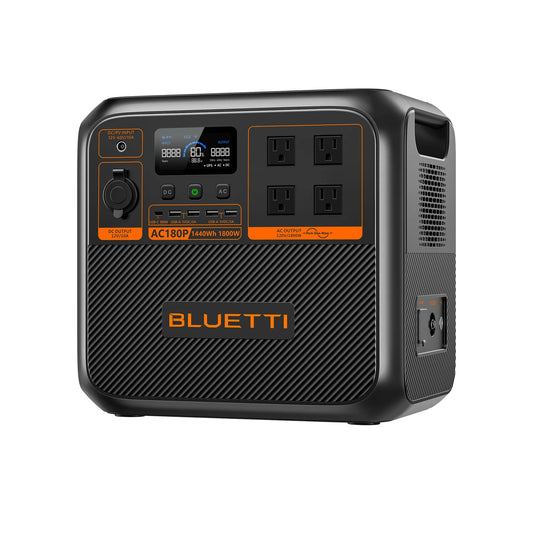 BLUETTI AC180P Portable Power Station | 1,800W 1,440Wh AC180P