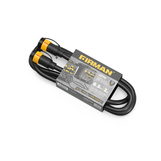 Firman Parallel Cord for over 5000W FIRMAN Portable Inverter Generator 120/240V 7200W 2070
