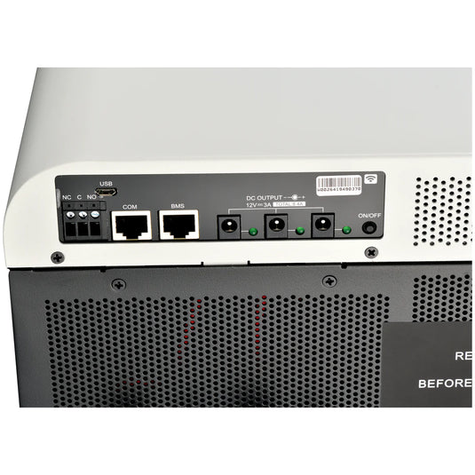 Rich Solar NOVA 6500S | 6500 Watt (6.5kW) 48 Volt Off-Grid Hybrid Solar Inverter | Premium 6500W 48V Hybrid Inverter for Campers, Cabins, Tiny Homes, ADUs, RVs, Off-Grid | Huge LCD Touchscreen with Ambient Lights | UL Certified RS-H6548S