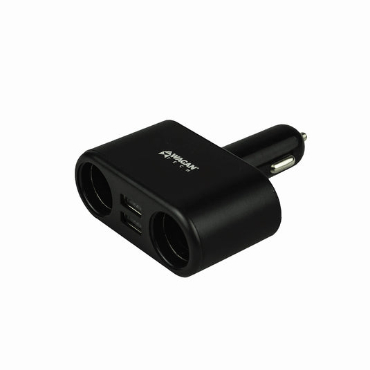 Wagan TravelCharge 2DC + 2USB Adapter EL2439