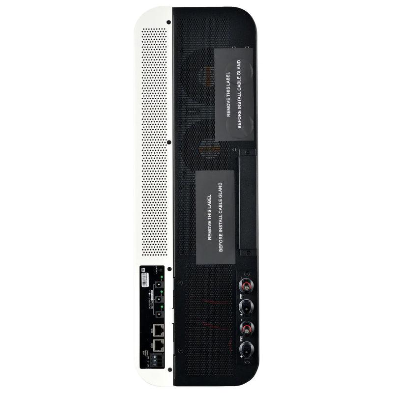 Load image into Gallery viewer, Rich Solar NOVA 6500S | 6500 Watt (6.5kW) 48 Volt Off-Grid Hybrid Solar Inverter | Premium 6500W 48V Hybrid Inverter for Campers, Cabins, Tiny Homes, ADUs, RVs, Off-Grid | Huge LCD Touchscreen with Ambient Lights | UL Certified RS-H6548S
