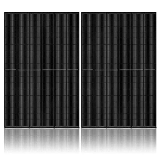 Nature's Generator Powerhouse V2 Solar +Power Pod + 8X 410W Solar Panel+ 350W Wind Turbine NGPHPTAW