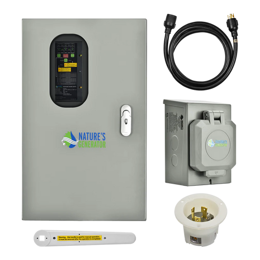 Nature's Generator 30A Automatic Generator Transfer Switch NGA03030816N