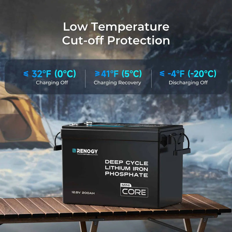 Load image into Gallery viewer, Core - 12V 200Ah LiFePO4 Battery w/ Low-Temperature Protection  RBT12200LFP-M-G1-US
