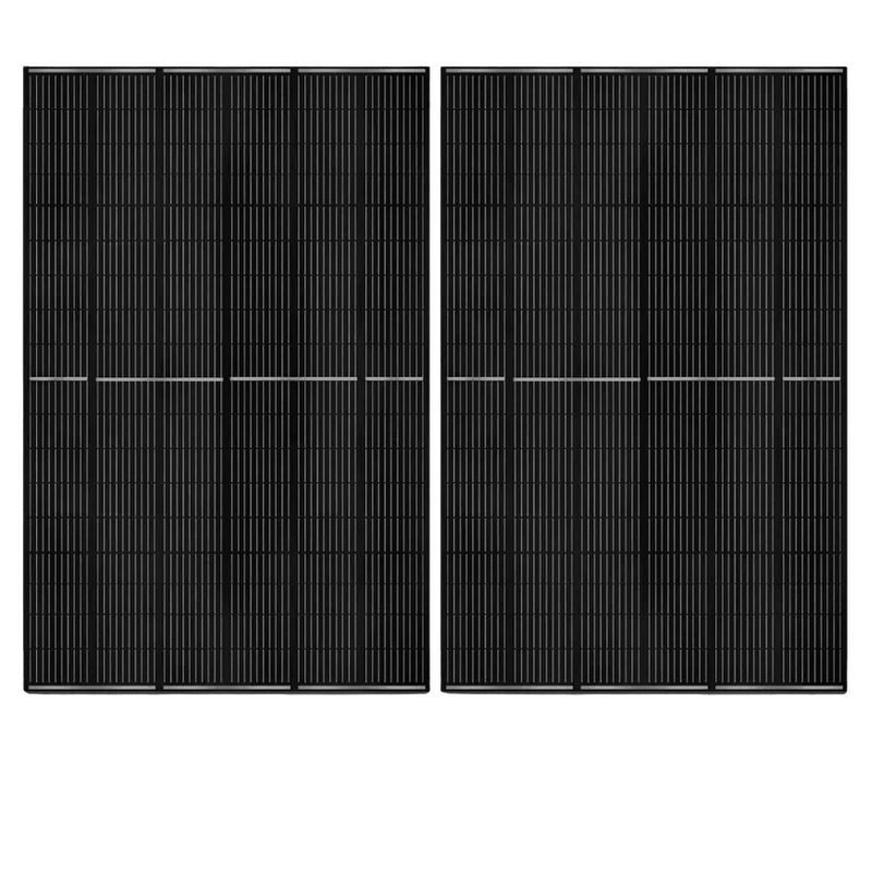 Load image into Gallery viewer, Nature's Generator 410 Watt Monocrystalline Solar Panel (2 Pack) NG2SP410
