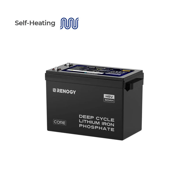 Load image into Gallery viewer, 48V 50Ah Smart Lithium Iron Phosphate Battery w/Self-heating | Core Series RBT4850LFPSH-RBM500-US
