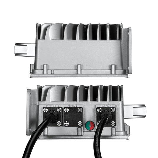 Rich Solar 48V (57.6V) Waterproof LiFePO4 Charger | 20A, 100-240V AC, 8-in-1 Protection, Fan-Cooled RS-BC48C20