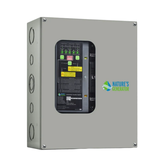 Nature Generator's 50A Compact Automatic Transfer Switch for Home, RV & Marine NGA05030000N