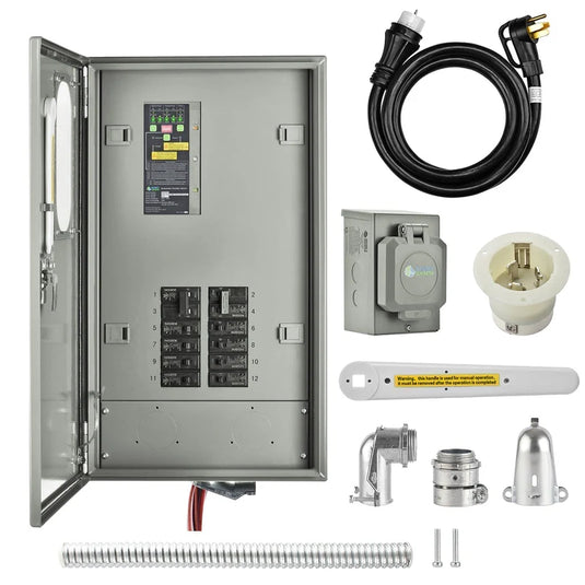 Nature's Generator Pre-Wired 50A Automatic Generator Transfer Switch NGA05031212N