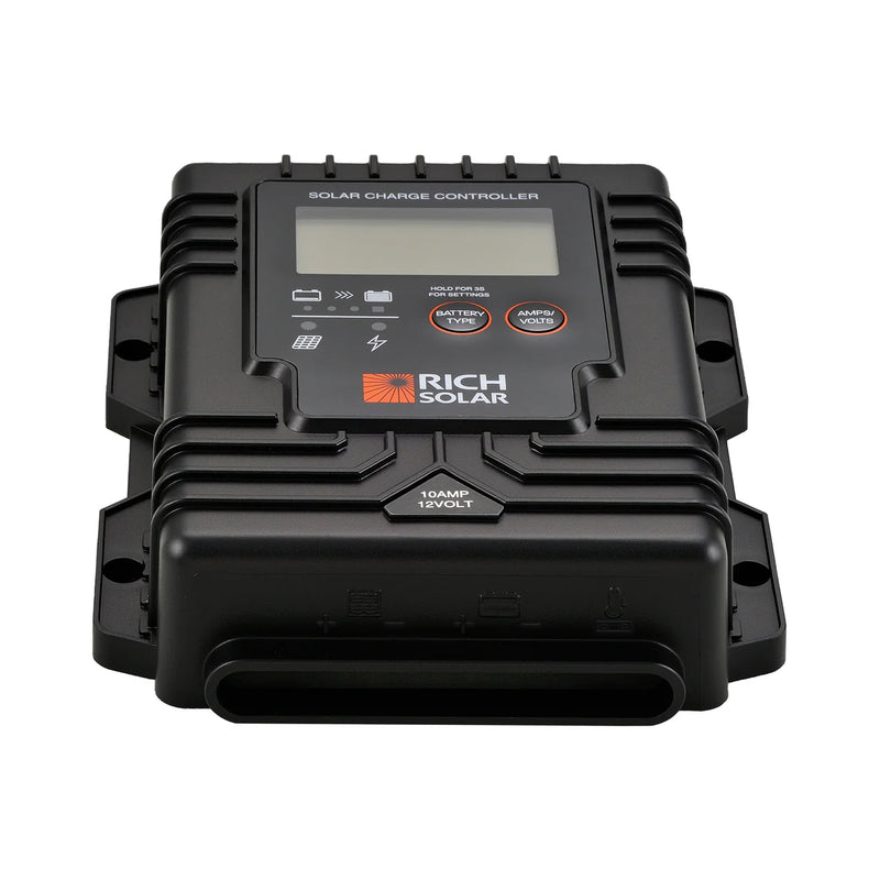 Load image into Gallery viewer, Rich Solar BRAVO Waterproof 10 | 10 Amp Waterproof PWM Solar Charge Controller | Waterproof 10A 12V PWM Solar Controller for RVs, Trailers, Campers, Vans, Boats, Off-Grid | #1 Waterproof Solar Controller RS-PWM10WP
