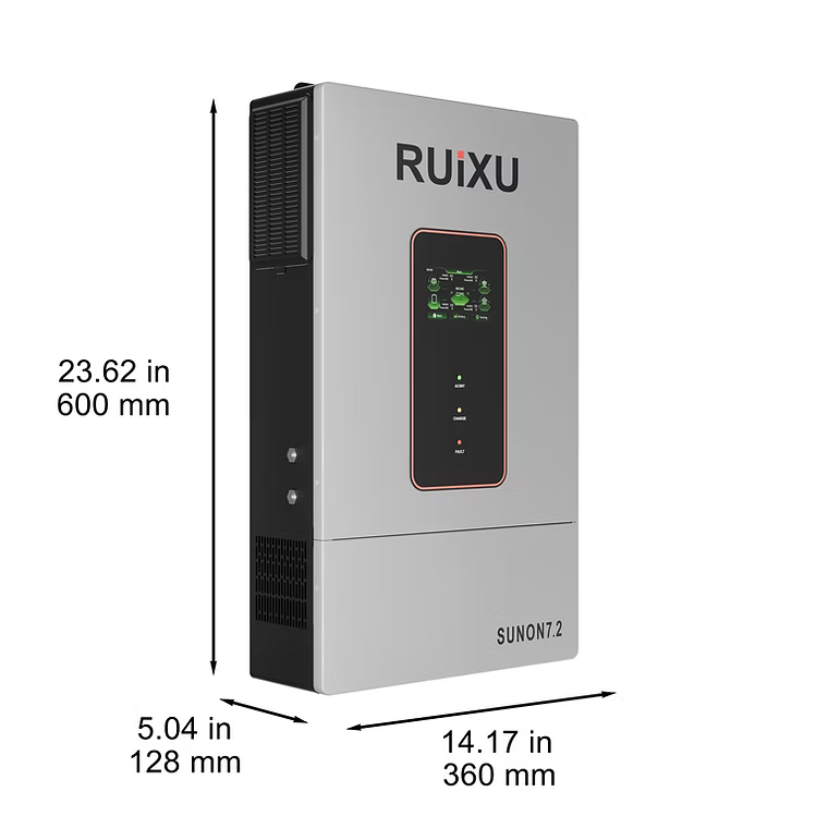 Load image into Gallery viewer, RUiXU Single/Split-Phase Off-Grid Inverter | SUNON7.2 | 7.2kW | UL1741
