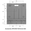 RUiXU Wall Mounted Bracket For Lithi2-16  RX-WMB