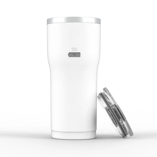 Wagan 12V Travel Heated Mug - White EL6102