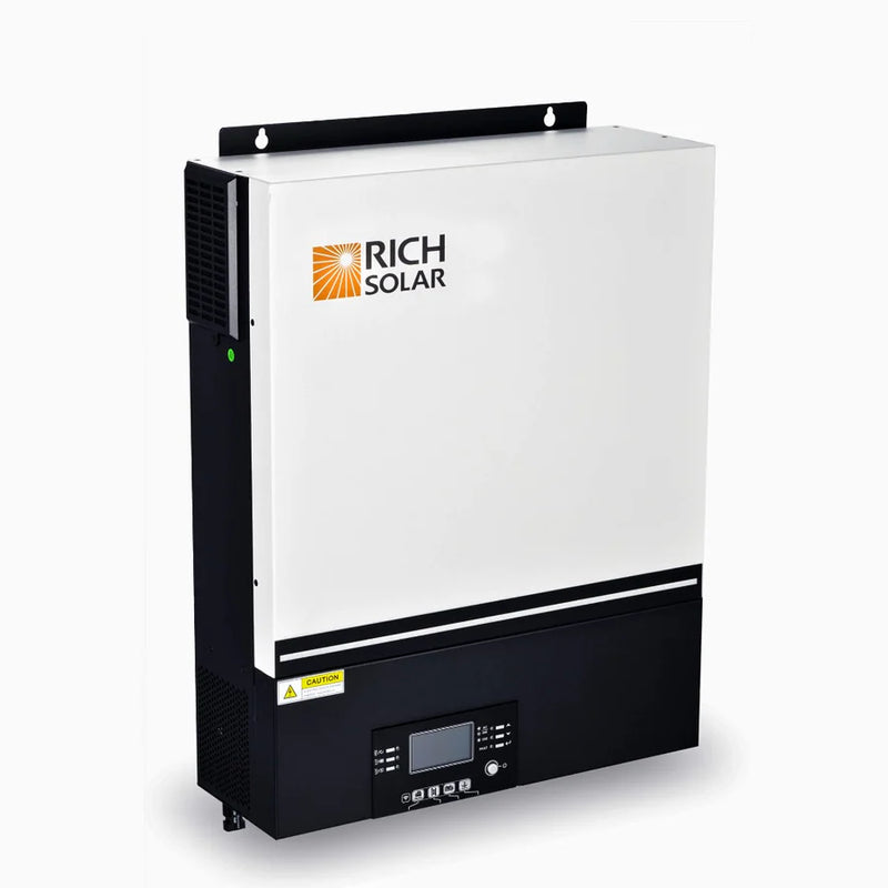 Load image into Gallery viewer, Rich Solar NOVA 6548 | 6500 Watt (6.5kW) 48 Volt Off-Grid Hybrid Solar Inverter | Premium 6500W 48V Hybrid Inverter for Campers, Cabins, Tiny Homes, ADUs, RVs, Off-Grid | UL Certified RS-H6548
