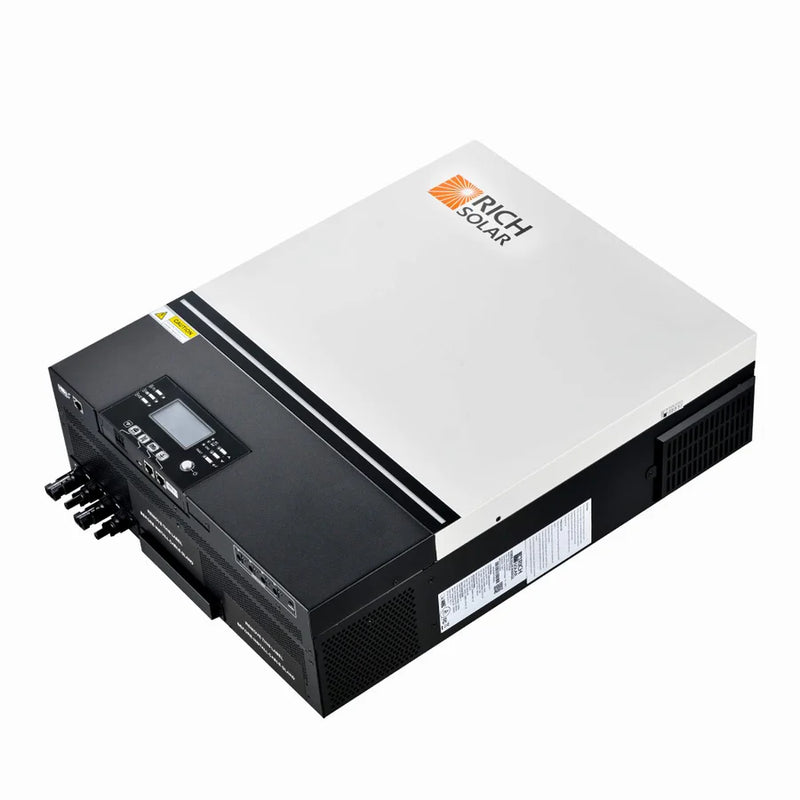 Load image into Gallery viewer, Rich Solar NOVA 6548 | 6500 Watt (6.5kW) 48 Volt Off-Grid Hybrid Solar Inverter | Premium 6500W 48V Hybrid Inverter for Campers, Cabins, Tiny Homes, ADUs, RVs, Off-Grid | UL Certified RS-H6548
