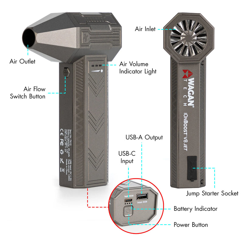 Load image into Gallery viewer, Wagan iOnBoost™ V8 Jet EL7610

