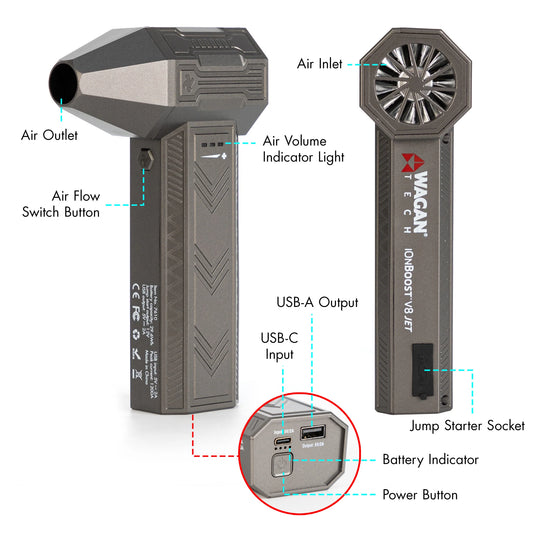 Wagan iOnBoost™ V8 Jet EL7610