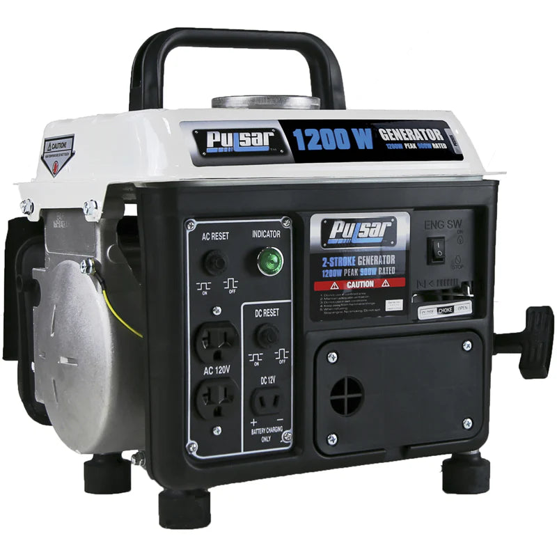 Load image into Gallery viewer, Pulsar 1,200 Watt 2-Cycle Generator PG1202SA
