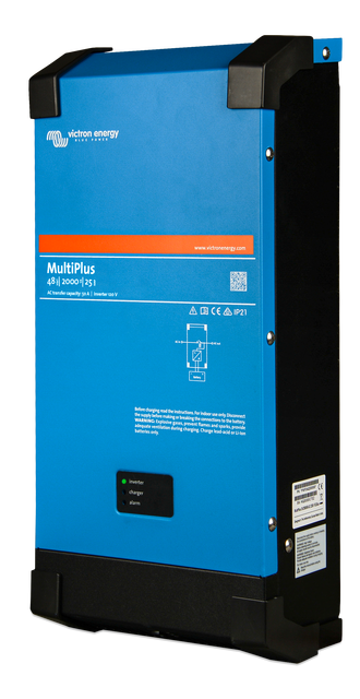 Victron MultiPlus 48/2000 | 48v Input | 2000VA Output 120V | 25A Charger | Transfer Switch 1593110