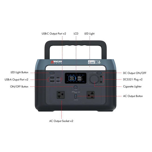 Wagan Lithium Cube™ EX6 EL 8838
